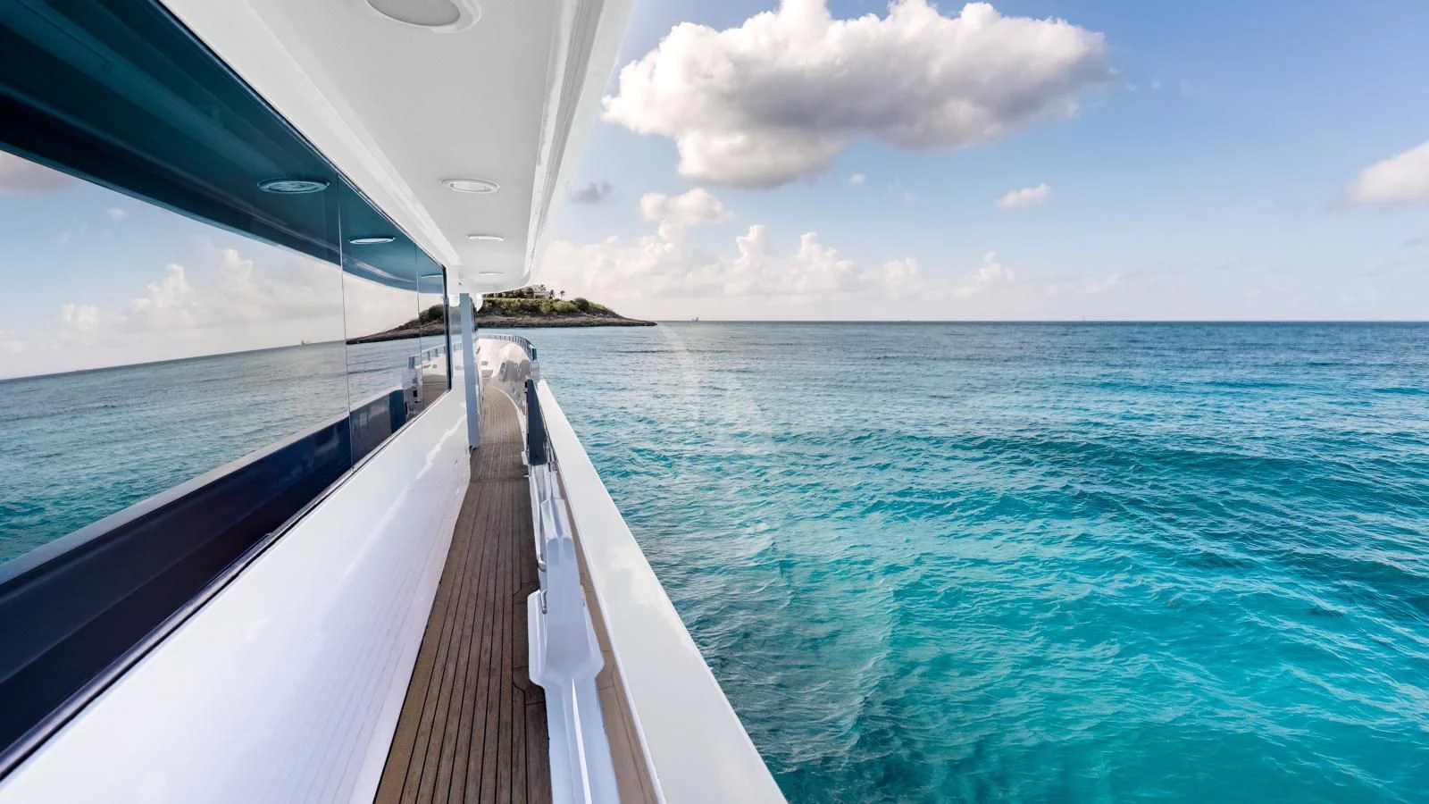 a boat on the water aboard SURINA Yacht for Sale