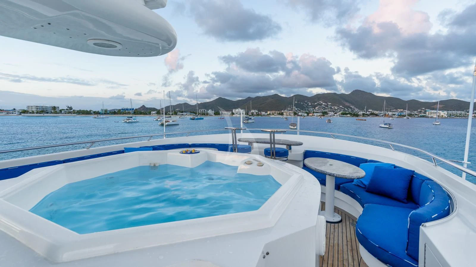 a boat on the water aboard SURINA Yacht for Sale