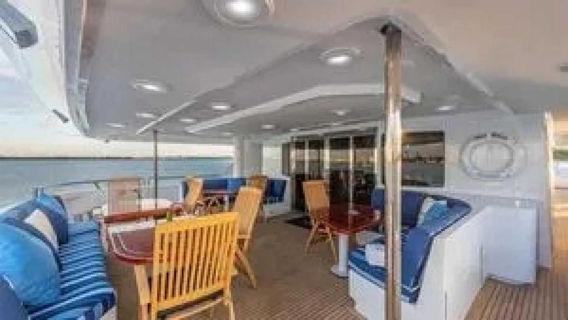 inside of a boat aboard SURINA Yacht for Sale
