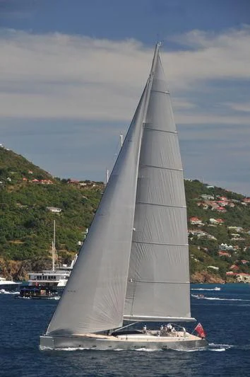 a sailboat on the water aboard GHOST Yacht for Sale