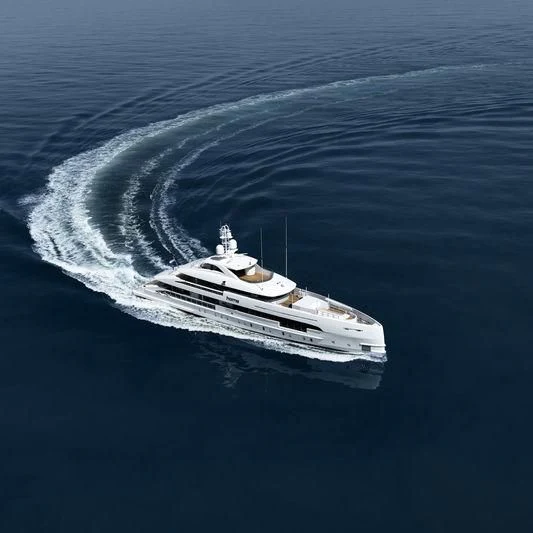 a boat on the water aboard HOME Yacht for Charter