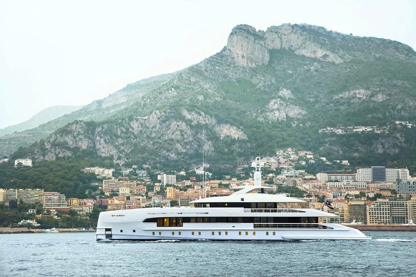 a cruise ship in the water aboard HOME Yacht for Charter