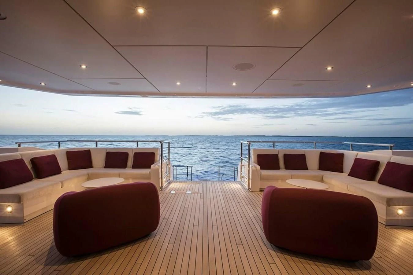 a boat on the water aboard HOME Yacht for Charter
