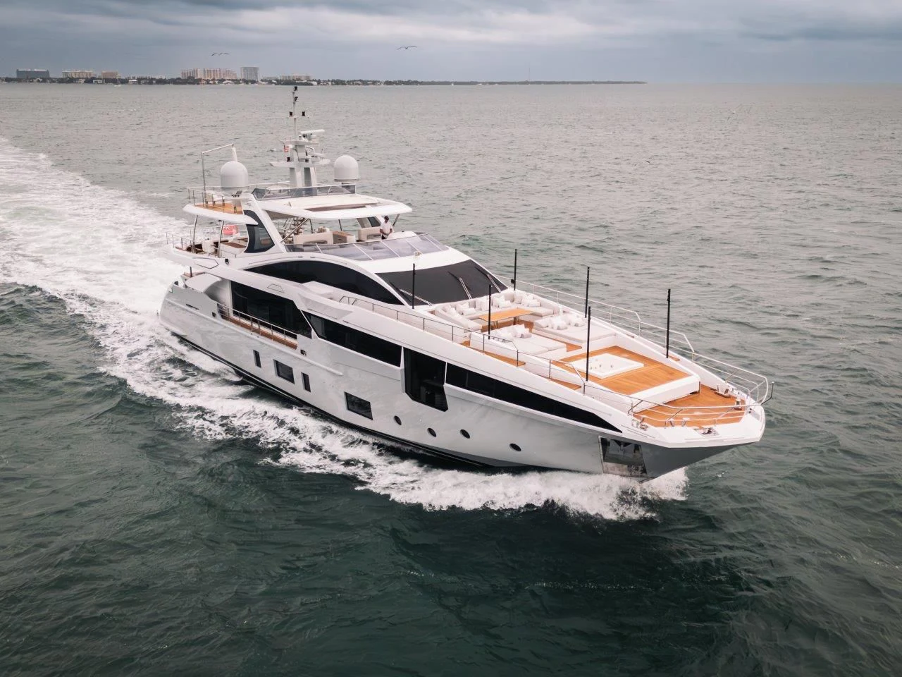 a boat on the water aboard ECLIPSE Yacht for Sale