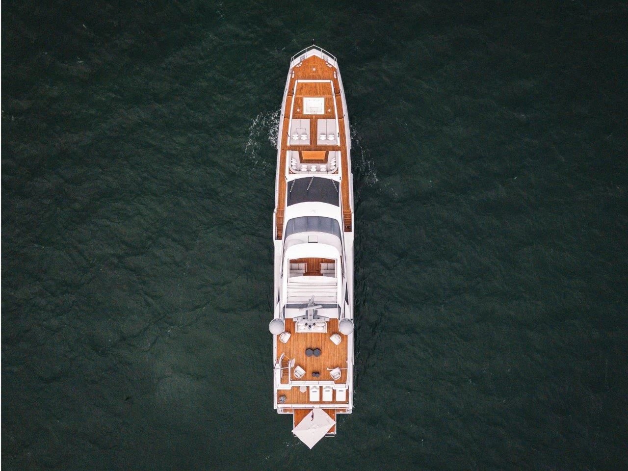 a boat on the water aboard ECLIPSE Yacht for Sale