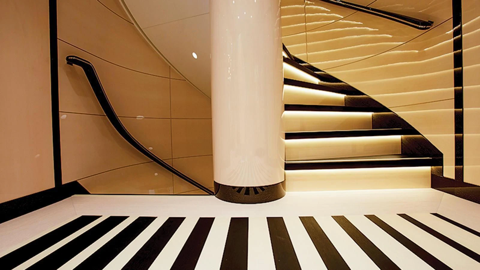 a close-up of a glass aboard MADAME KATE Yacht for Sale