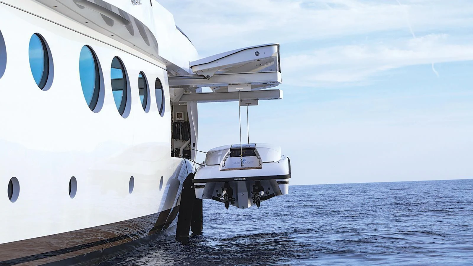 a boat on the water aboard MADAME KATE Yacht for Sale