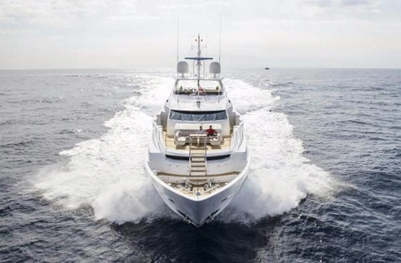 a ship on the water aboard ZOZO Yacht for Sale
