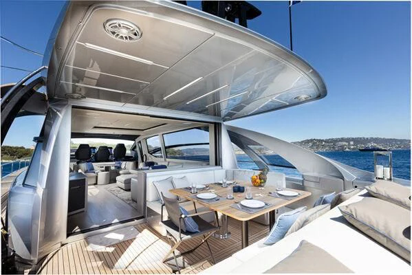 a boat on the water aboard SURVIVOR OF LONDON Yacht for Sale