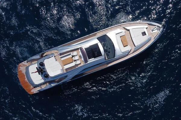 a space ship in space aboard SURVIVOR OF LONDON Yacht for Sale