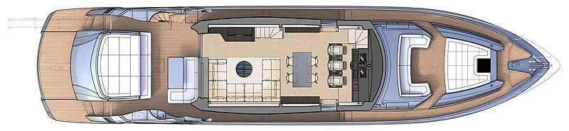 engineering drawing aboard SURVIVOR OF LONDON Yacht for Sale
