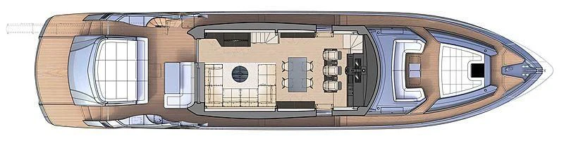 diagram, engineering drawing aboard SURVIVOR OF LONDON Yacht for Sale