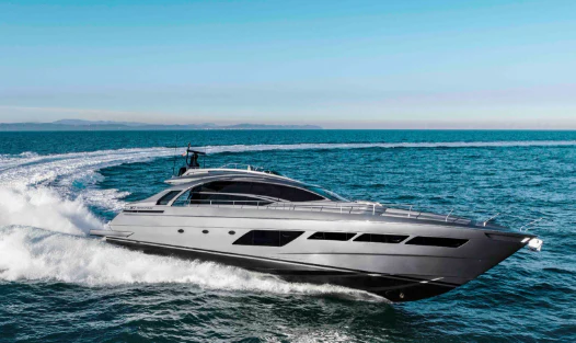 a white yacht in the ocean aboard SURVIVOR OF LONDON Yacht for Sale