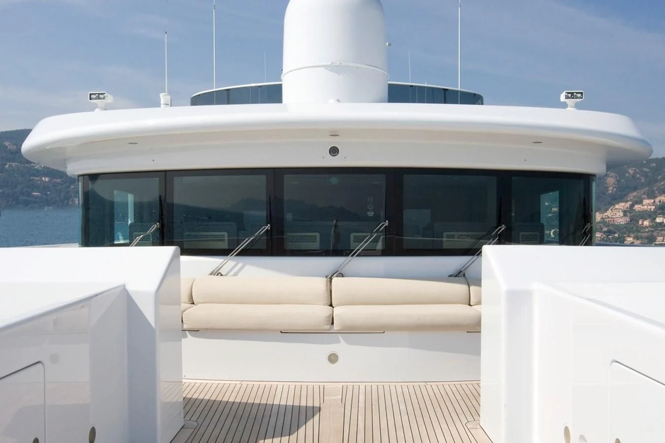 a boat on the water aboard QUEEN AIDA Yacht for Sale
