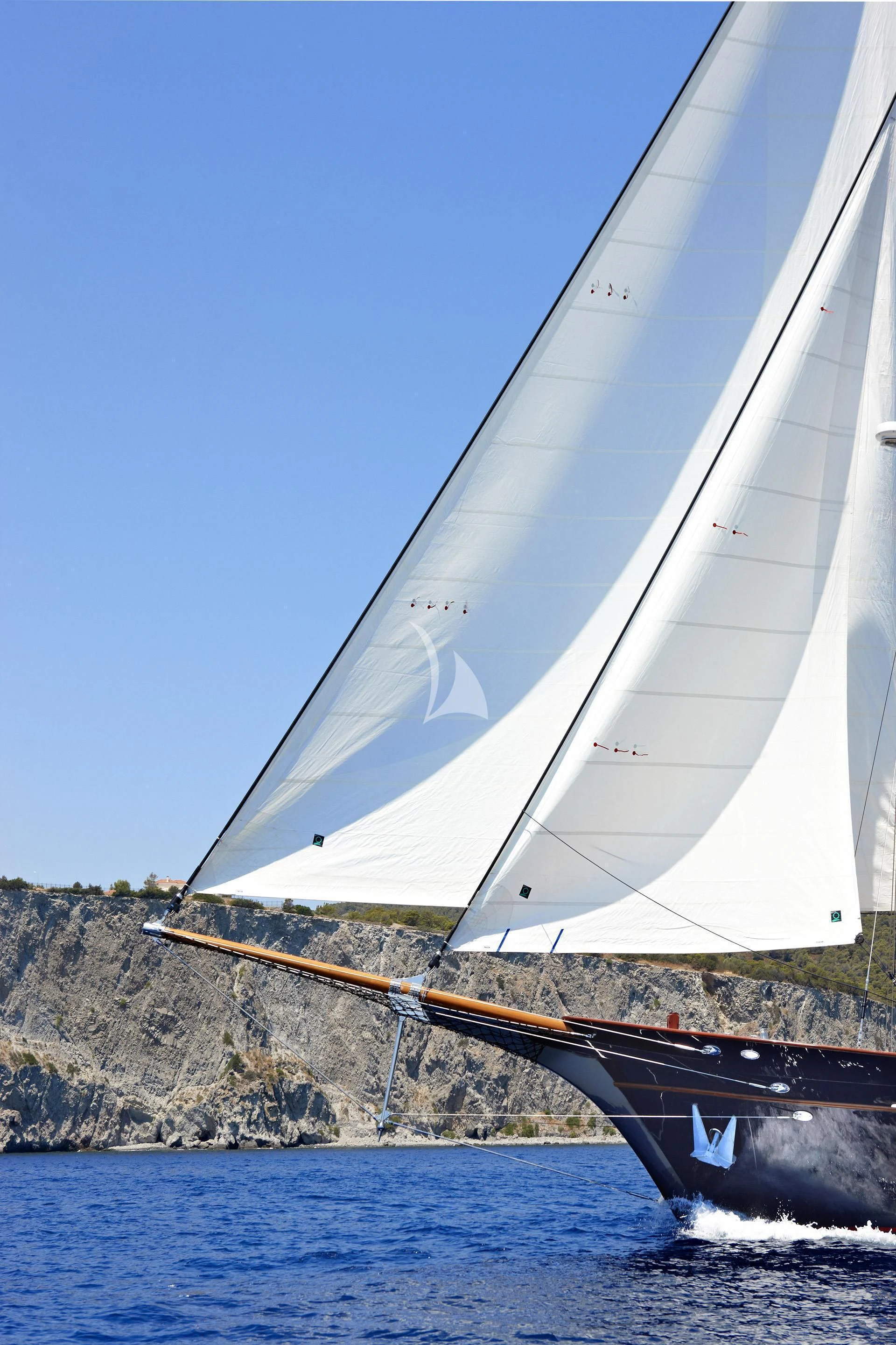 a sailboat on the water aboard IRAKLIS L Yacht for Charter