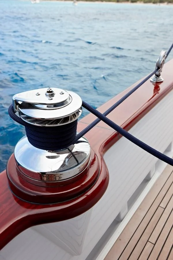 a boat on the water aboard IRAKLIS L Yacht for Charter