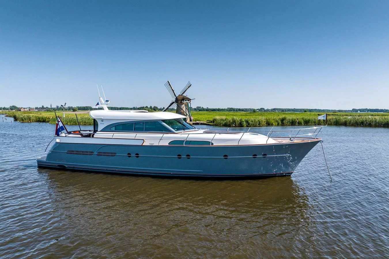 a boat in the water aboard OYSTER Yacht for Sale