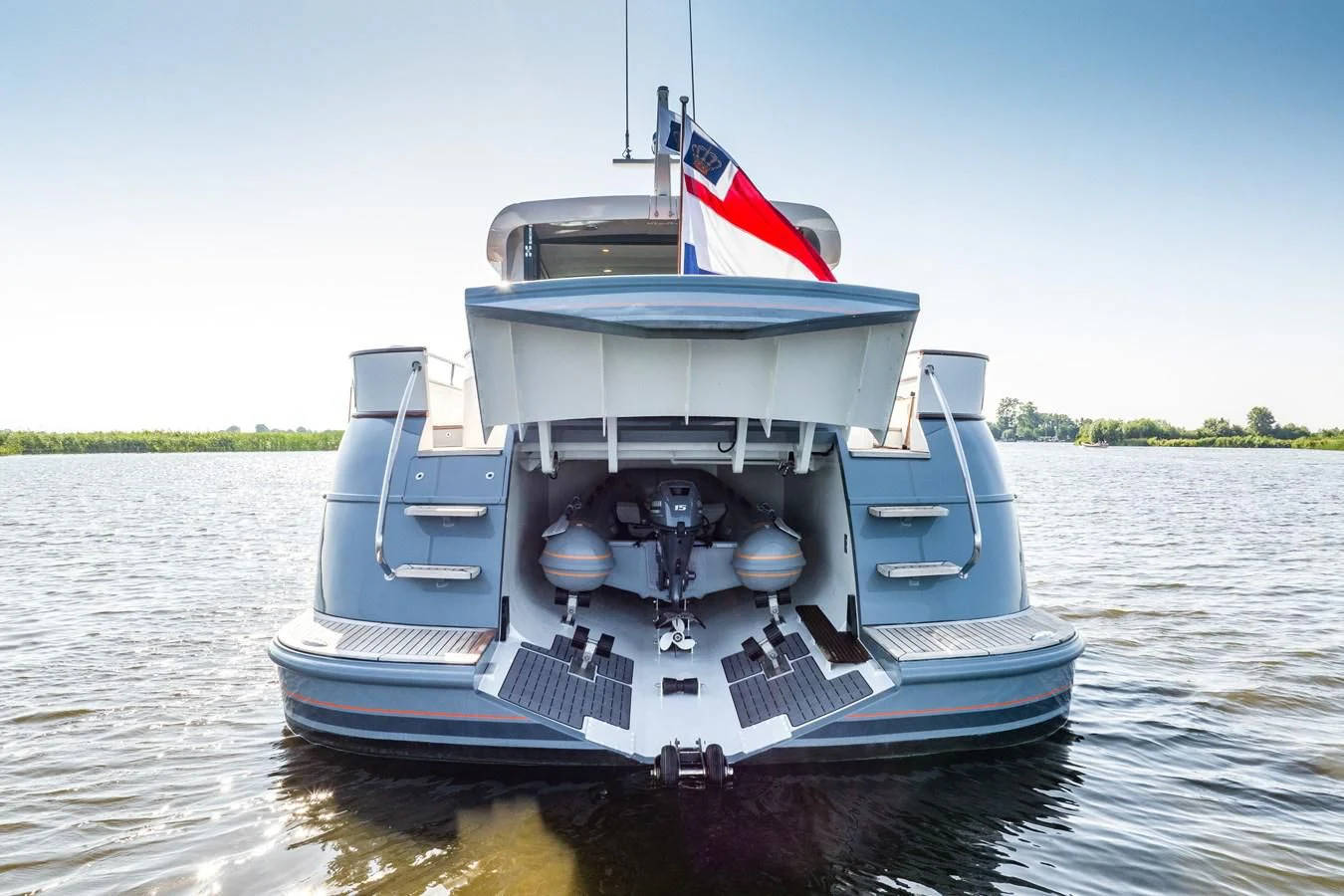 a boat on the water aboard OYSTER Yacht for Sale