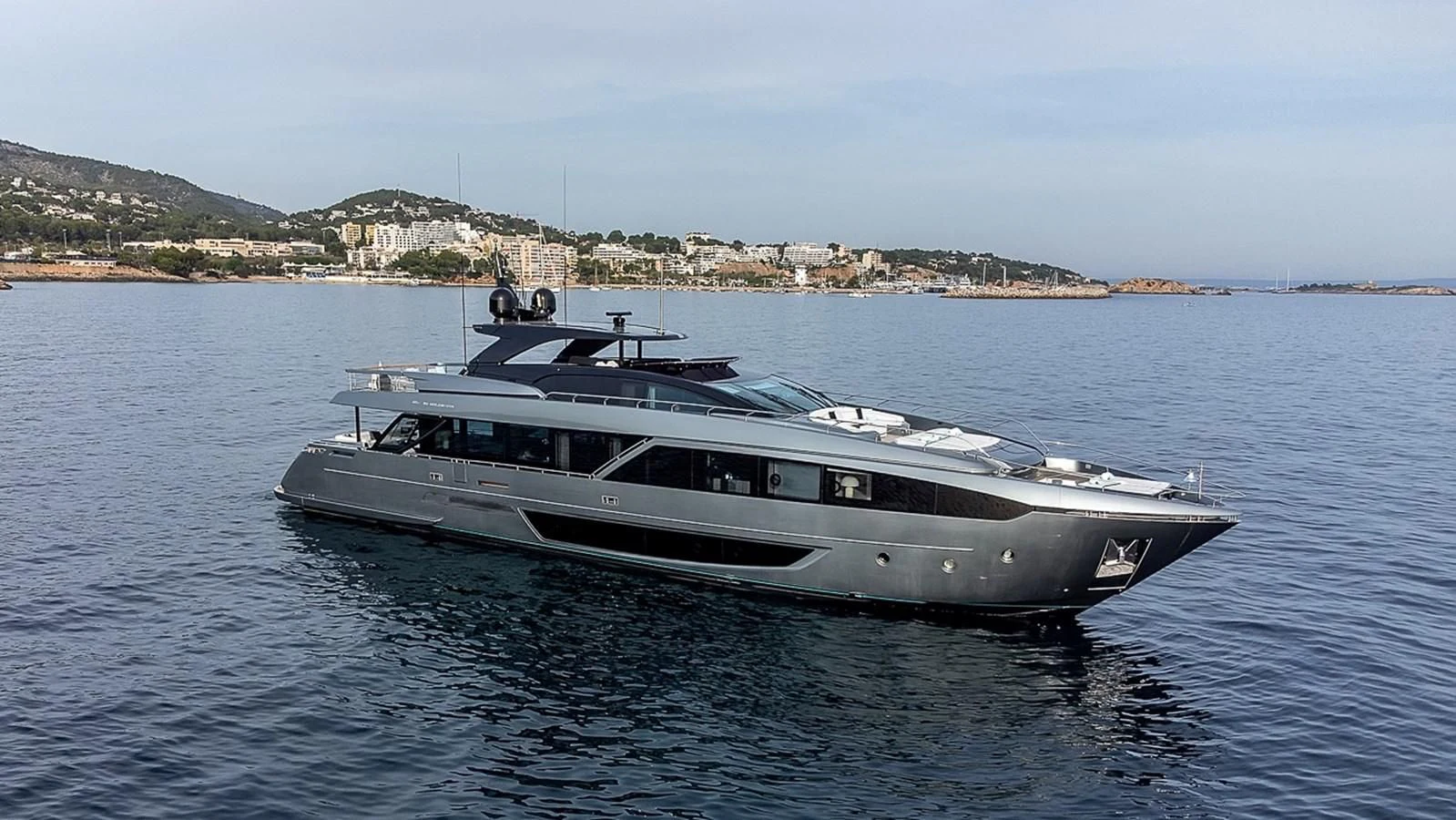 a boat on the water aboard RIVIERA Yacht for Sale