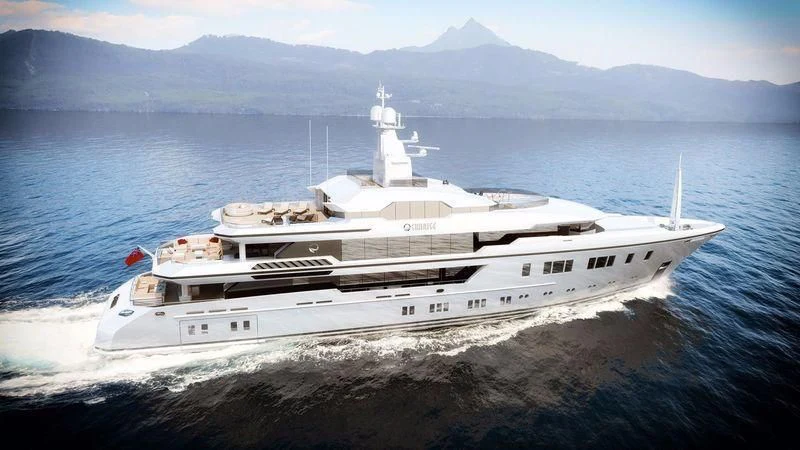 a ship on the water aboard NORTH STAR Yacht for Sale