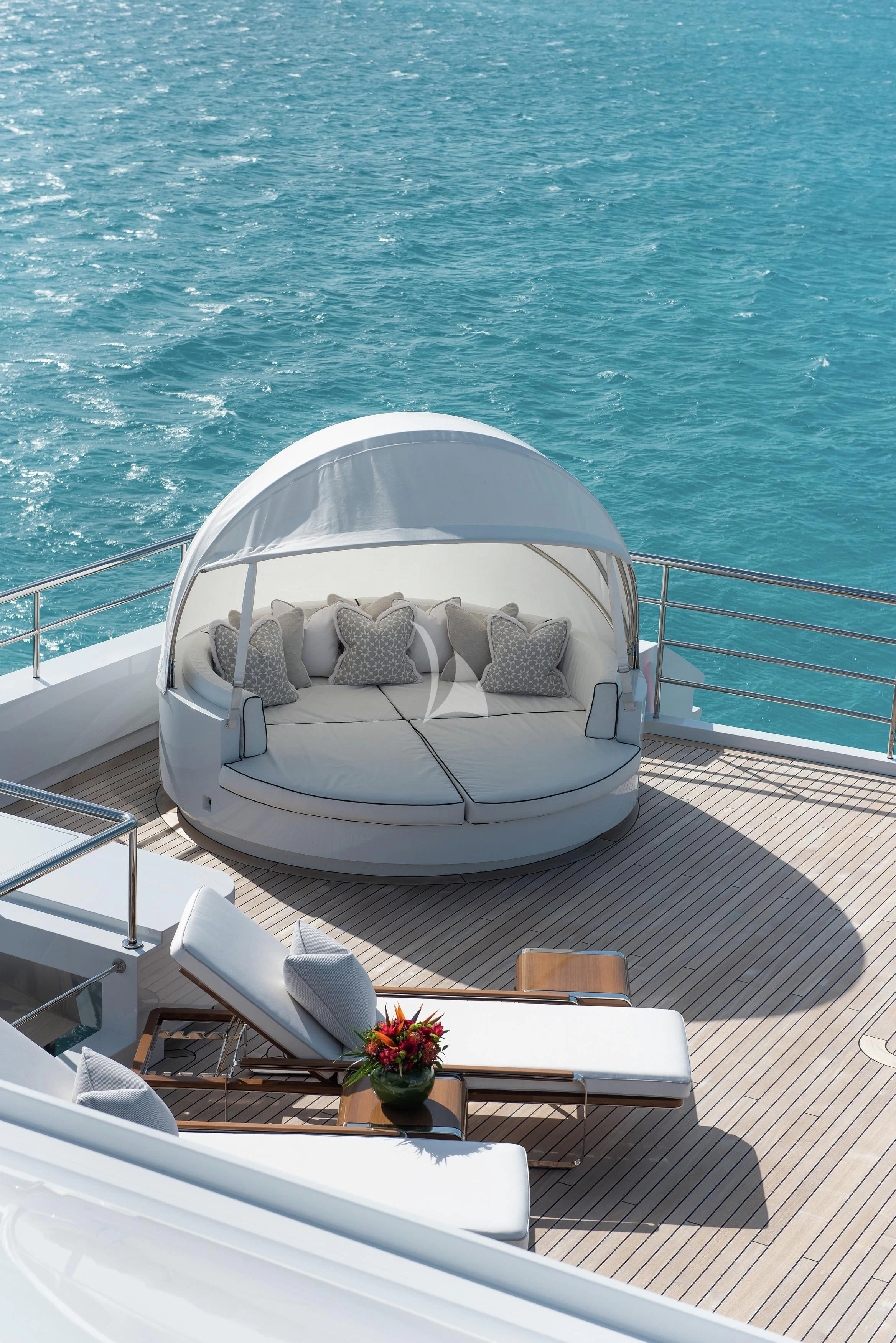 a boat on the water aboard NORTH STAR Yacht for Sale