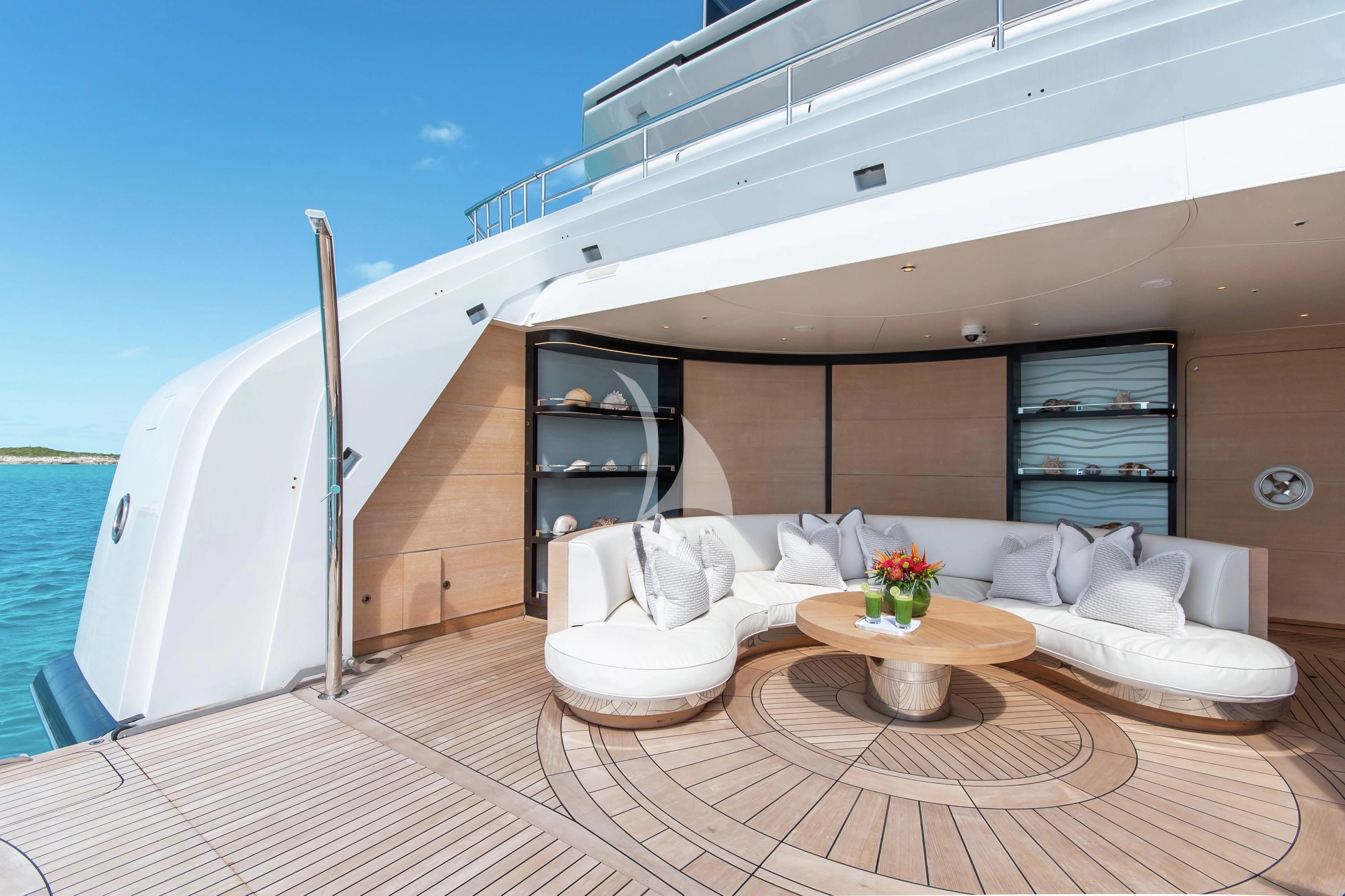 a boat on the water aboard NORTH STAR Yacht for Sale