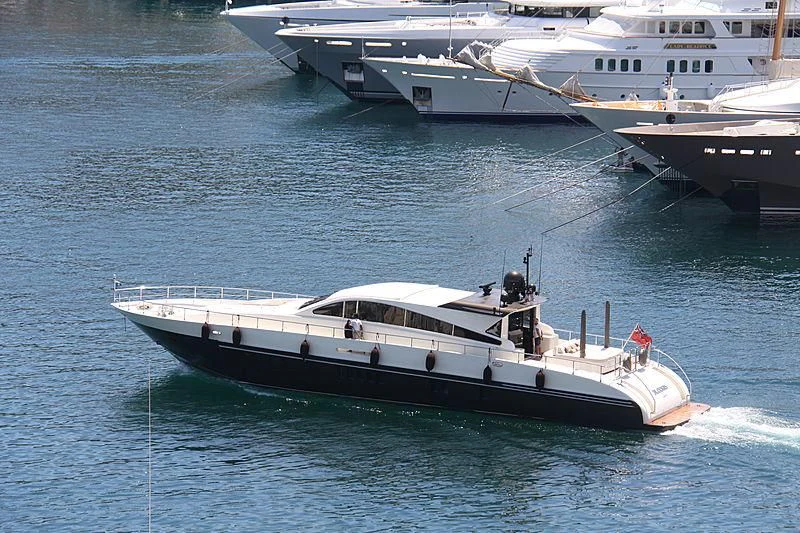 a boat on the water aboard BLOOMS Yacht for Sale