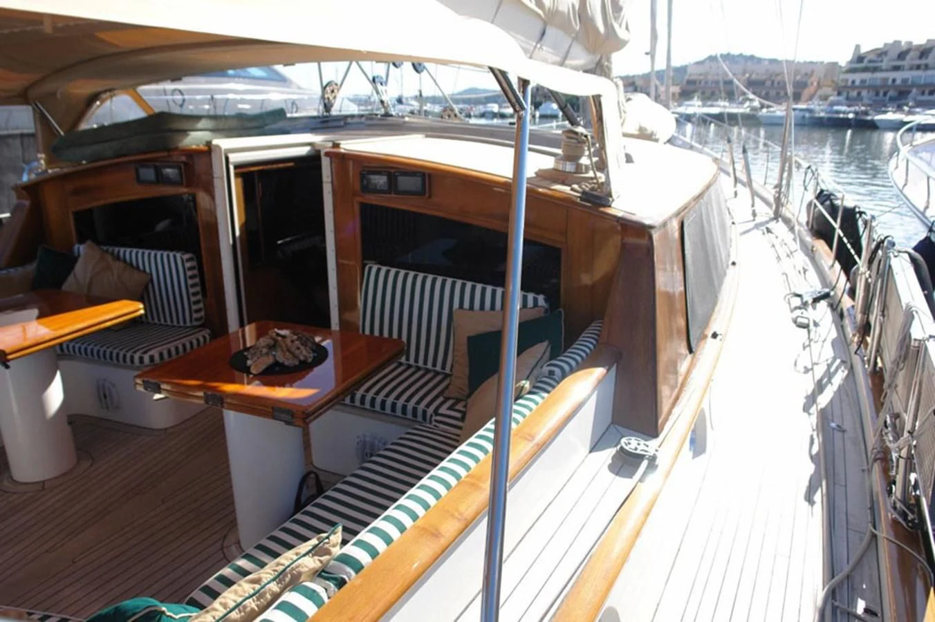 a boat on the water aboard WHIRLWIND Yacht for Sale