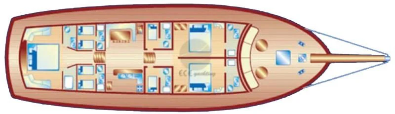 graphical user interface aboard L'ORIENT Yacht for Sale