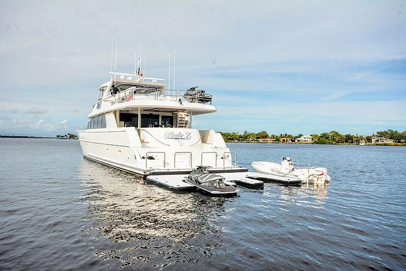 a boat on the water aboard SUPERSTAR Yacht for Charter