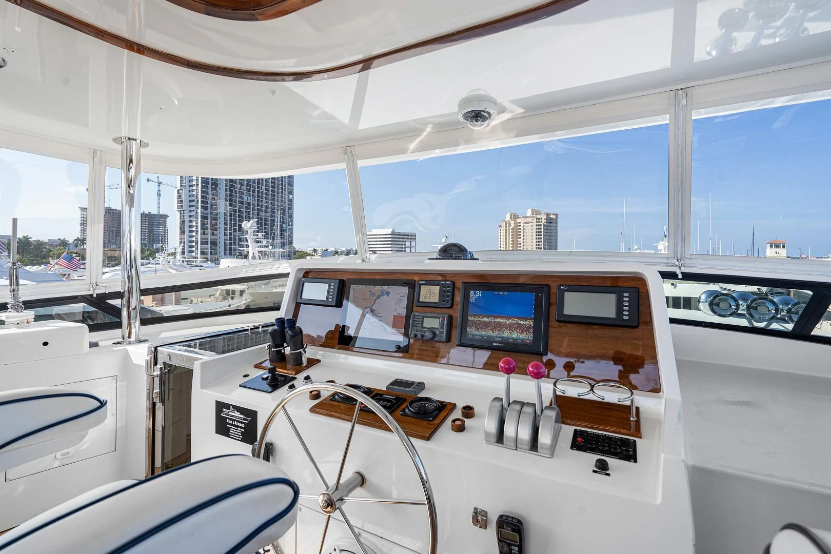 inside of a boat aboard SUPERSTAR Yacht for Charter