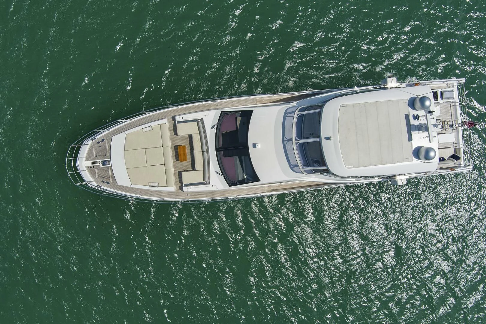 a boat in the water aboard GRATITUDE Yacht for Sale