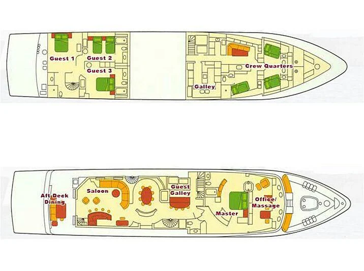 diagram, whiteboard aboard MAVERICK Yacht for Charter