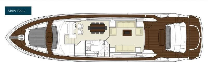 diagram aboard SPIRIT OF THE SEA Yacht for Sale