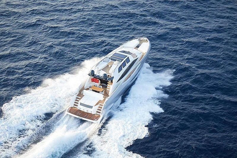 a boat on the water aboard ADONIS Yacht for Sale
