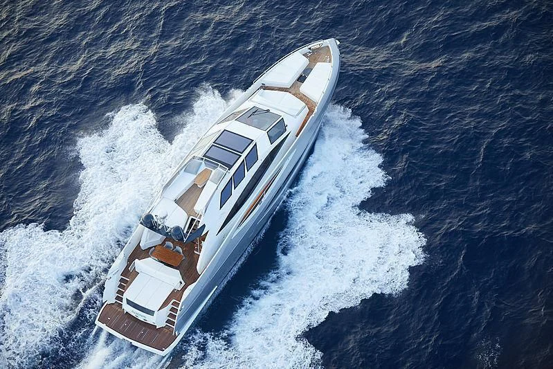a boat on the water aboard ADONIS Yacht for Sale