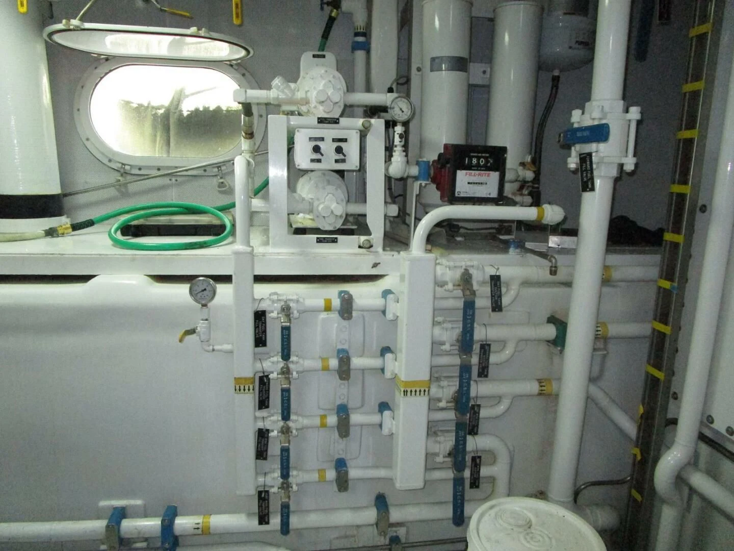 a close-up of a machine aboard CARPE DIEM Yacht for Charter