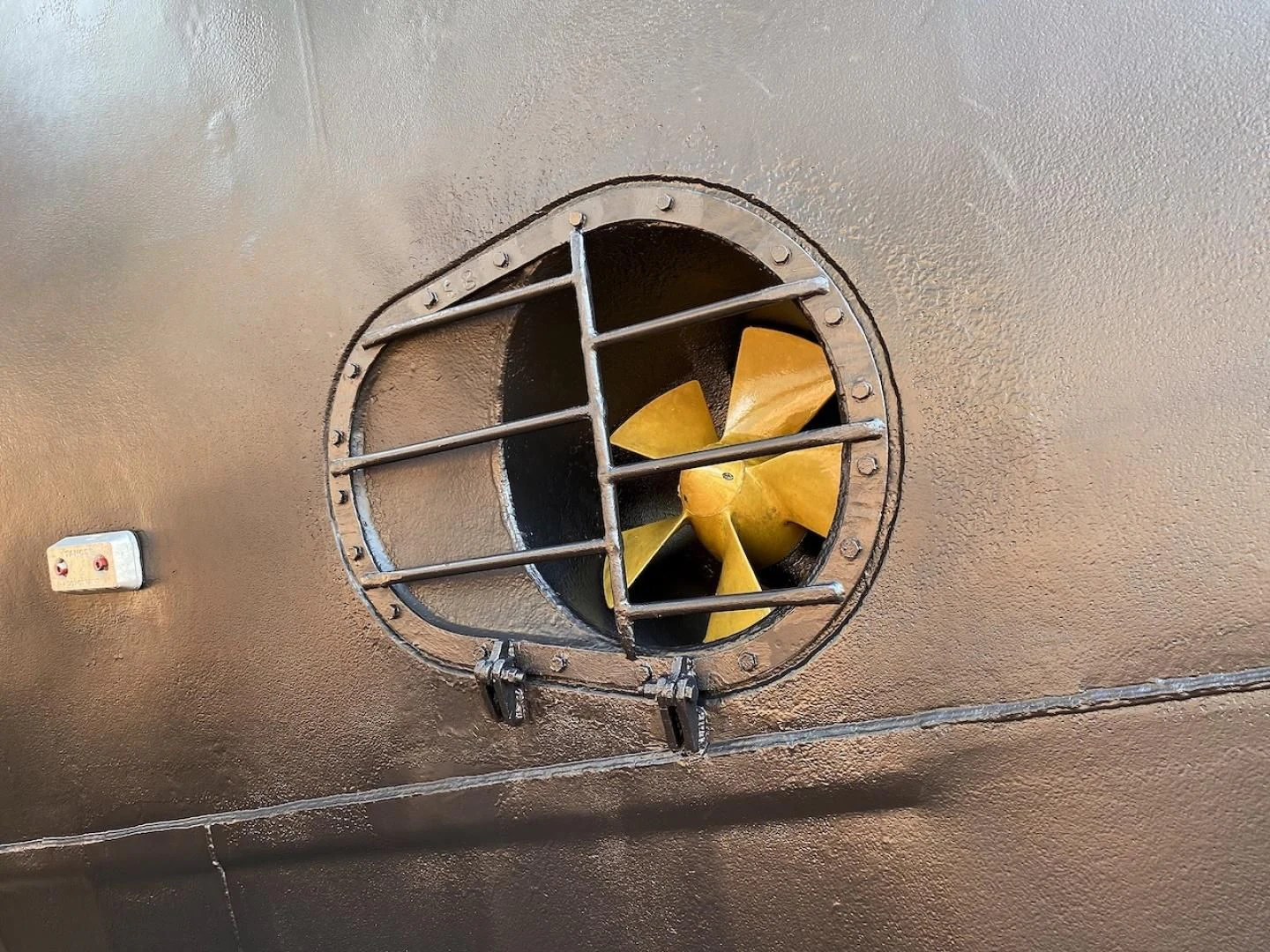 a broken computer part aboard ALAIA Yacht for Sale