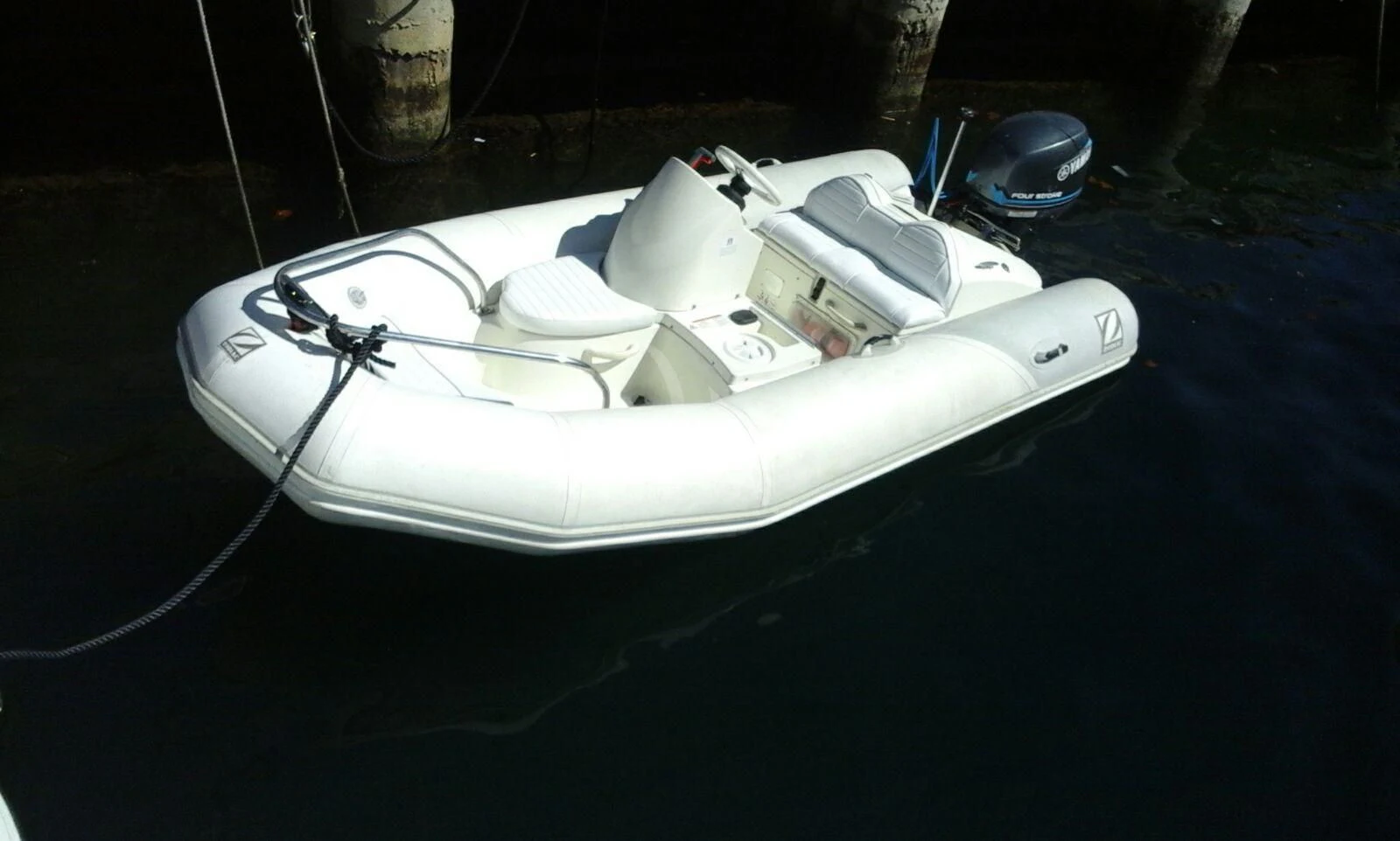 a white video game console aboard SICILIA IV Yacht for Sale