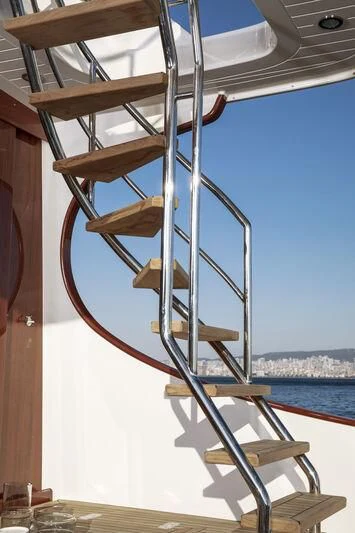 a boat on the water aboard ALECTO Yacht for Sale
