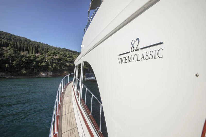 a boat on the water aboard ALECTO Yacht for Sale