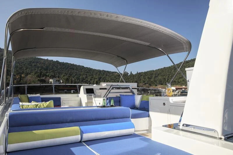 a boat on the water aboard ALECTO Yacht for Sale