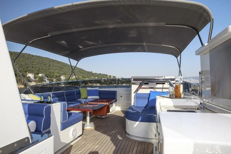 a boat on the water aboard ALECTO Yacht for Sale