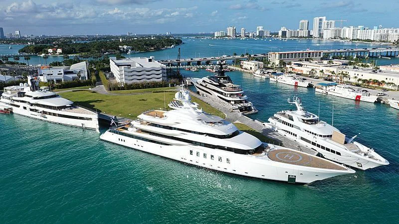 a large cruise ship in the water aboard ROCK.IT Yacht for Charter