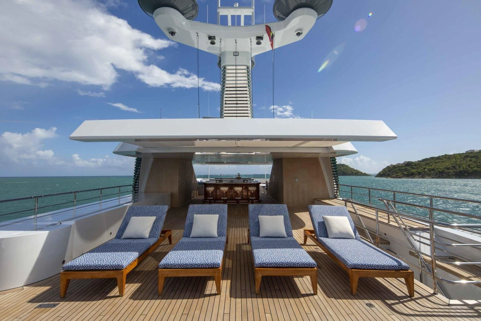 a boat on a body of water aboard ROCK.IT Yacht for Charter