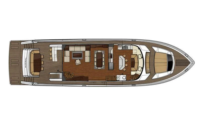 logo aboard OBSESSION Yacht for Sale