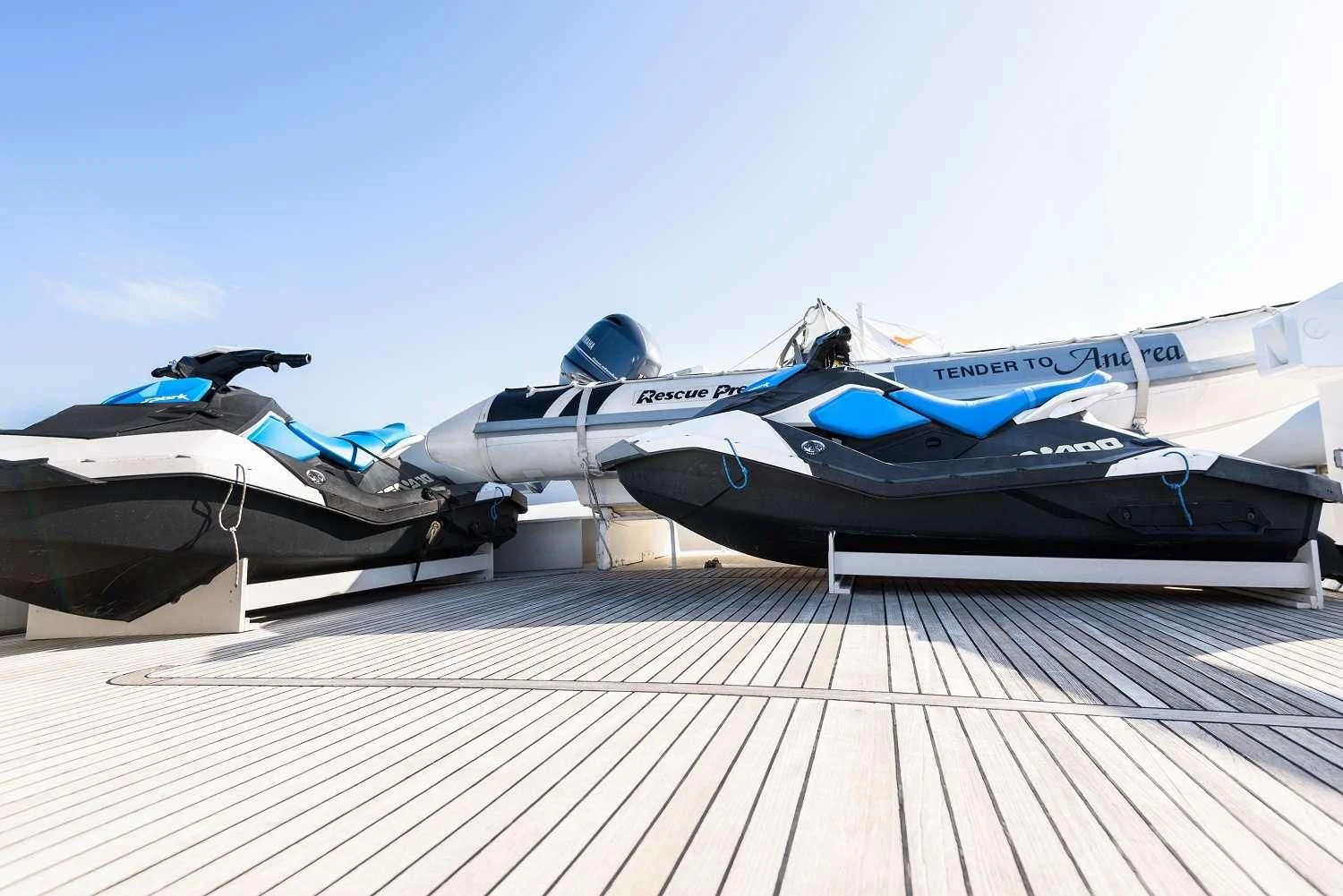 a group of airplanes on a runway aboard LADY RINA Yacht for Sale