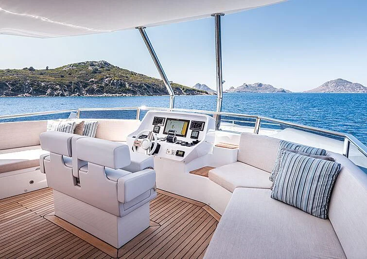 a boat on the water aboard TUBABU Yacht for Sale