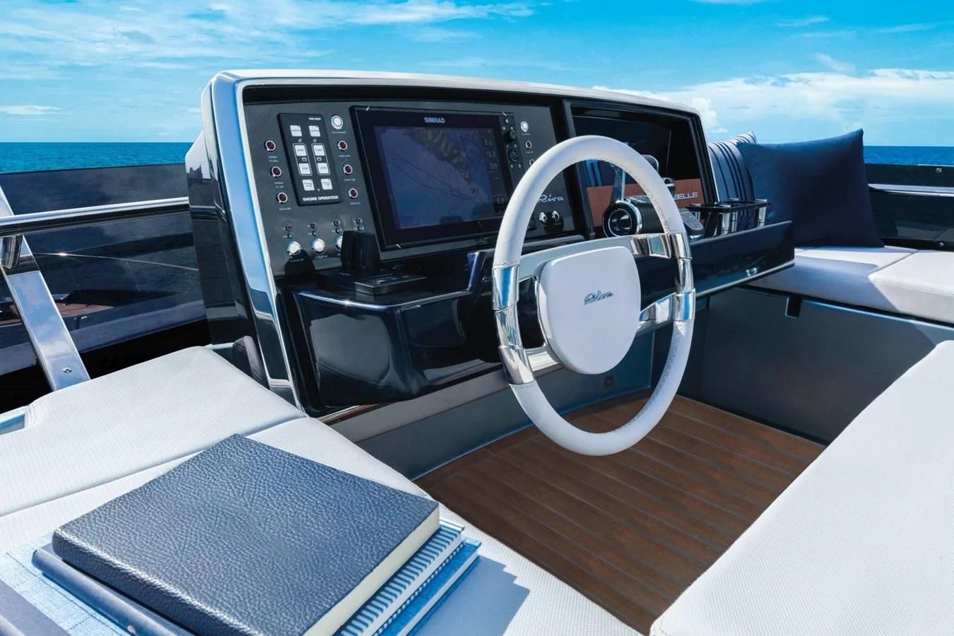 a close-up of a machine aboard 66' RIBELLE Yacht for Sale