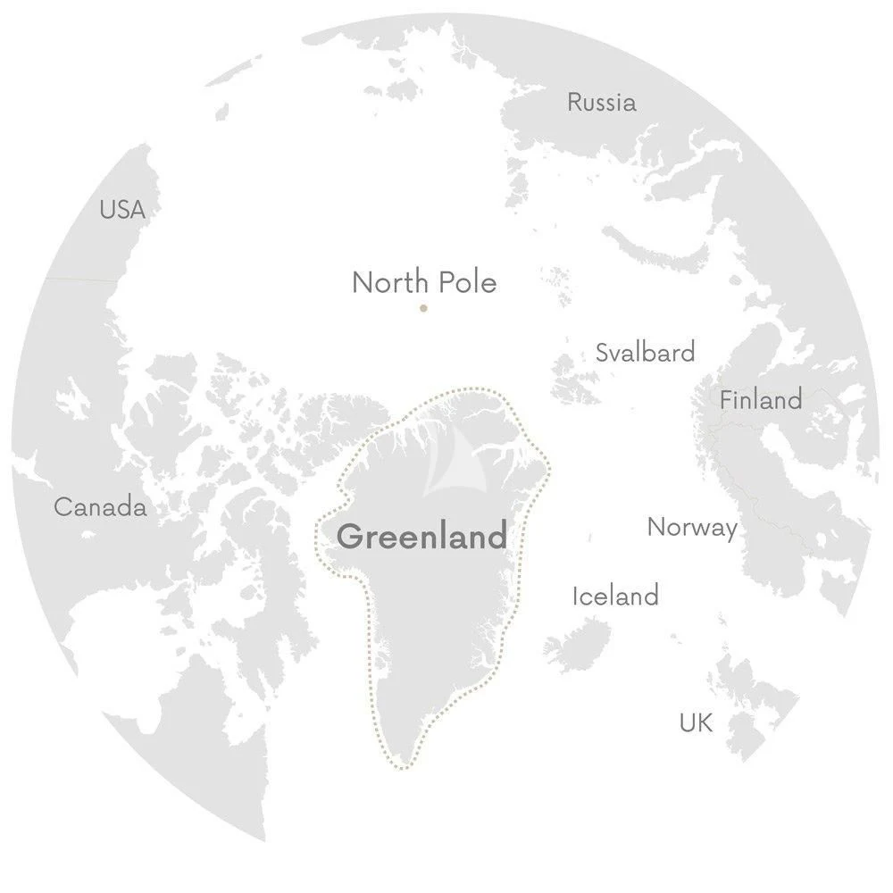 map aboard BALTO Yacht for Sale